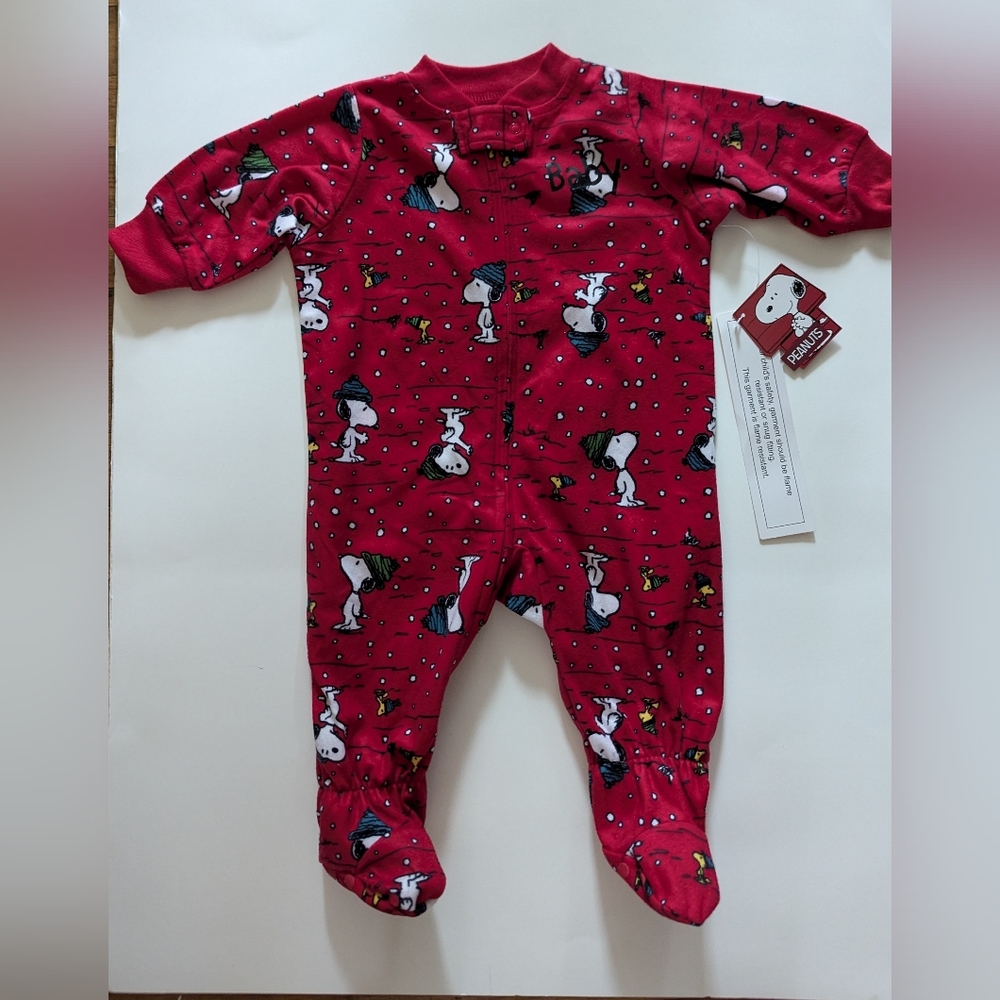 Peanuts Snoopy One Piece Footie